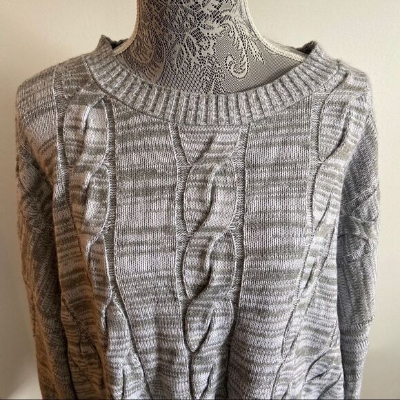 A.n.a - Cropped cozy sweater with wide sleeves - Picture 5 of 9